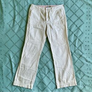 Sunset Cove Y2K Women’s Low Rise Light Khaki Pants